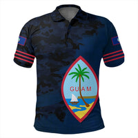 Polynesian Pride Apparel Polo Shirt Guam Polo Shirt Flag Custom Oldest Style - Polynesian Pride