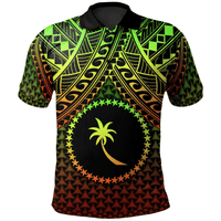 Polynesian Pride Apparel Polynesian Chuuk Polo Shirt Reggae Vintage Polynesian Patterns Unisex Reggae - Polynesian Pride