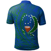 Polynesian Pride Apparel Pohnpei State Polo Shirt Wings Style Flag Color - Polynesian Pride