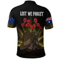 Polynesian Pride Clothing ANZAC Day Hat and Boots Polo Shirt - Polynesian Pride
