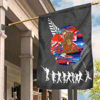 Polynesian Pride Flag - New Zealand Anzac Red Poopy Flag - Polynesian Pride