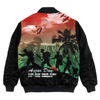 Polynesian Pride Clothing - They Gave Their Today For Your Tomorrow Bomber Jacket - Polynesian Pride