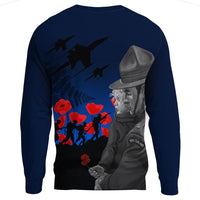 Polynesian Pride Clothing - New Zealand Remembrance.Sweatshirt - Polynesian Pride