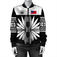 Polynesian Pride Jacket - Samoa Black Saturday Bomber Jacket LT10 - Polynesian Pride