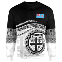 Polynesian Pride Sweatshirt - Fiji Rugby Concept Sweatshirt LT10 Unisex Black - Polynesian Pride