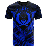 Pohnpei Custom Polynesian T Shirts Pohnpei Blue Seal Camisole Hibiscus Style Unisex Blue - Polynesian Pride