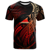 Tokelau Polynesian T Shirt Tokelau Legend Red Version Unisex Red - Polynesian Pride