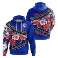 Custom Waianae High School Hoodie Hawaiian Hibiscus Flowers LT20 Unisex Green - Polynesian Pride