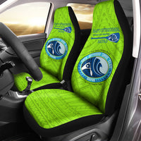 NAPU Outrigger Canoe Club Car Seat Covers - LT12 Universal Fit Green - Polynesian Pride