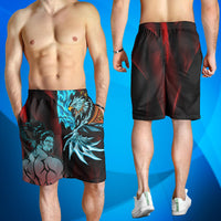 Samoa Men's Shorts - Samoan Warrior With Eagle - Polynesian Pride