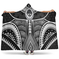 Polynesian FSM Hooded Blankets - Poly Pattern With COA Federated States of Micronesia - Polynesian Pride