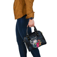 Marshall Islands Polynesian Shoulder Handbag - Tropical Flower - Polynesian Pride