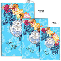 Marshall Islands Area Rug - Custom Personalised Tropical Style - Polynesian Pride