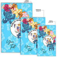 Niue Area Rug - Custom Personalised Tropical Style - Polynesian Pride