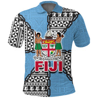 Fiji Polynesian Band Tattoo Polo Shirt LT20 Unisex Green - Polynesian Pride