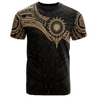 CNMI Polynesian T Shirt Full Color Heart Shield - Polynesian Pride
