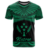 Kosrae Polynesian T Shirt Kosrae Pride Green Version Unisex Green - Polynesian Pride