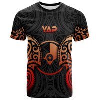 Yap Micronesia T Shirt Spirit Red Version Unisex Red - Polynesian Pride