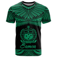 Samoa Polynesian T Shirt Samoa Pride Green Version Unisex Green - Polynesian Pride