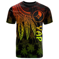Yap T Shirt Polynesian Wings (Reggae) Unisex Reggae - Polynesian Pride