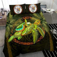 Niue Bedding Set - Polynesian Turtle Palm Tree - Polynesian Pride