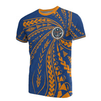 Marshall Islands T Shirt Marshall Islands Seal Swirling Style Unisex Art - Polynesian Pride