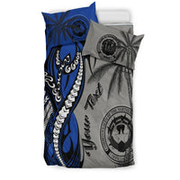 Northern Mariana Islands Custom Personalized Bedding Set - Classical Coconut Tree - Polynesian Pride