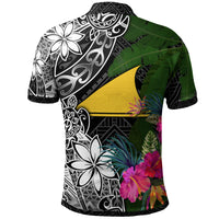 Tokelau Custom Polo Shirt Turtle Plumeria Banana Leaf - Polynesian Pride