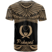 Pohnpei Micronesia T Shirt Micronesia Pride Gold Version - Polynesian Pride