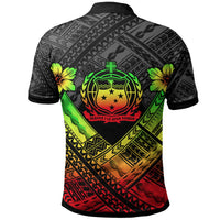 Samoa Custom Polynesian Polo Shirt Samoa Reggae Seal Camisole Hibiscus Style - Polynesian Pride