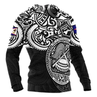 American Samoa Hoodie National Pride (White) - Polynesian Pride