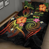 Fiji Polynesian Quilt Bed Set - Legend of Fiji (Reggae) - Polynesian Pride