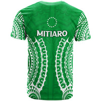 Cook Islands Mitiaro T Shirt Tribal Pattern LT12 - Polynesian Pride