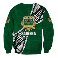 Tonga Saineha High School Tongan Patterns Sweatshirt - LT12 - Polynesian Pride