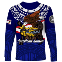 American Samoa Independence Anniversary Pride Long Sleeve Shirt - LT12 - Polynesian Pride
