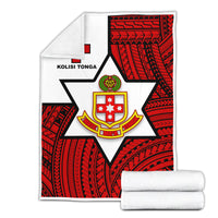 Kolisi Tonga Premium Blanket - Mate Ma'a Tonga Red Original - LT20 - Polynesian Pride