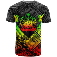 Samoa Custom PolynesianT Shirts Samoa Reggae Seal Camisole Hibiscus Style - Polynesian Pride