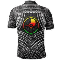YAP Polynesian Polo Shirt Yap Flag Reggae Color - Polynesian Pride