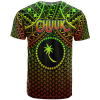 Polynesian Chuuk T Shirt Reggae Vintage Polynesian Patterns - Polynesian Pride