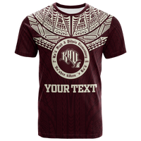 Custom Hawaii Kau High & Pahala Elementary School Pride T Shirt LT12 Unisex Red - Polynesian Pride