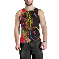 Chuuk State Men's Tank Top - Tropical Hippie Style - Polynesian Pride