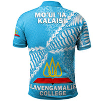 Tonga Custom Polo Shirt Lavengamalie College Tongan Pattern LT10 - Polynesian Pride