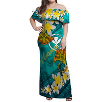 Hawaii Polynesian Matching Dress and Hawaiian Shirt Kanaka and Map - Polynesian Pride