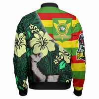 Hawaii Kaimuki High School Polynesian Patronage Bomber Jacket - Kaimuki High School Bloods In My Veins LT10 - Polynesian Pride