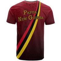 Papua New Guinea T Shirt Papua New Guinea Flag Sailing Style - Polynesian Pride