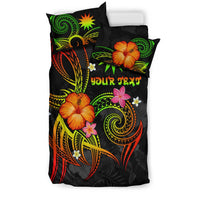 Nauru Polynesian Personalised Bedding Set - Legend of Nauru (Reggae) - Polynesian Pride
