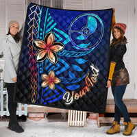 Yap Custom Personalised Premium Quilt - Vintage Tribal Mountain - Polynesian Pride