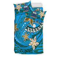 Samoa Bedding Set - Spring Style Blue Color - Polynesian Pride
