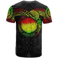 CNMI Polynesian T Shirt Full Color Heart Shield - Polynesian Pride