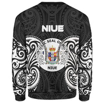 Niue Polynesian Sweater - Spirit Style White - Polynesian Pride